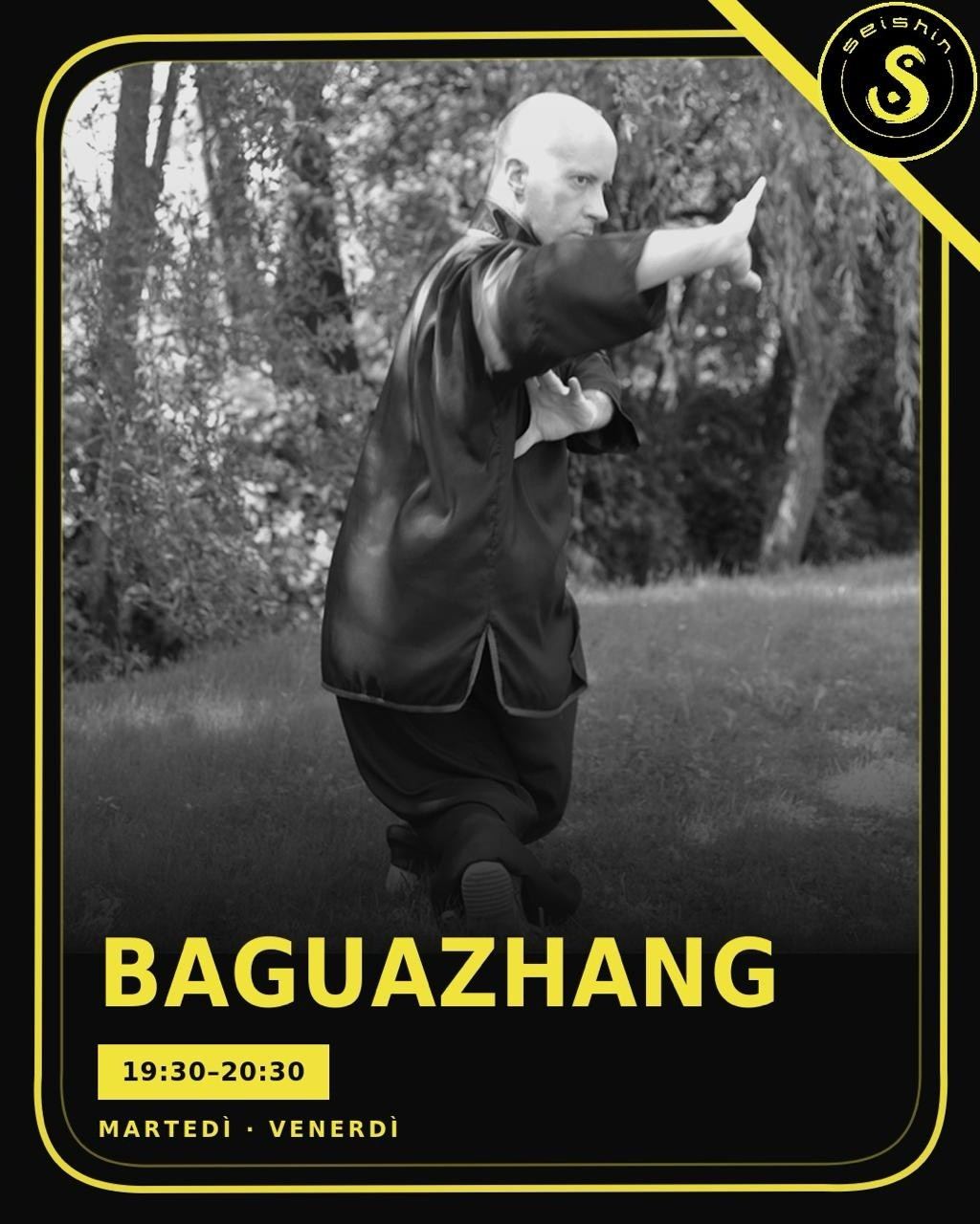 🌿 Dal 1 SETTEMBRE Scopri il Potere del BAGUAZHANG! 🌿

Se sei alla ricerca di una disciplina che unisce equilibrio, fluidità e forza interiore, il Baguazhang è ciò che fa per te! 🌀🥋

Questa antica arte marziale cinese, conosciuta per i suoi movimenti circolari e tecniche eleganti, ti aiuterà a:

⚡ Affinare la tua agilità: grazie ai movimenti rotondi, diventerai più rapido e fluido nei tuoi spostamenti.
🧘‍♀️ Migliorare equilibrio e concentrazione: sviluppa una mente calma e un corpo in perfetta sintonia.
🥋 Acquisire tecniche uniche di difesa: imparando a girare, spostarti e cambiare direzione rapidamente, ti preparerai a difenderti in modo naturale e sorprendente.

👉 Contattaci per una prova gratuita. 

BAGUAZHANG 
martedì e venerdì 19.30-20.30 

📍Via Astico 61, Fara Vicentino 
(presso Movida centro fitness) 

Info:
📞3925724030 
🌐 www.seishindojo.eu 
Fb seishindojo 

#Baguazhang #kungfu #Equilibrio #benessere #breganze #sarcedo #thiene #faravicentino