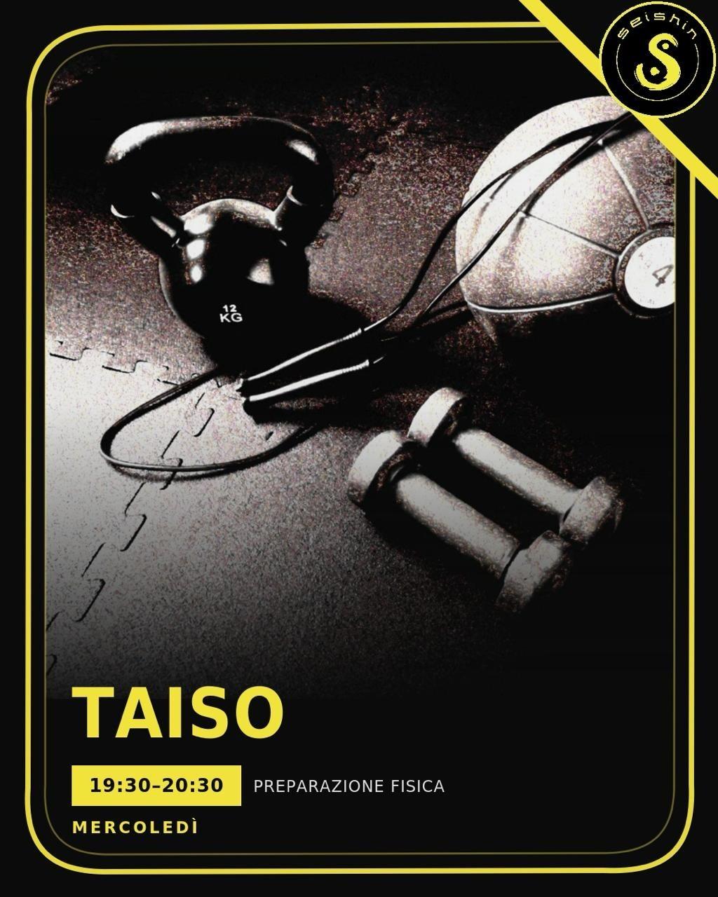 🔥 TAISO: energia, equilibrio, benessere! 🔥
Vuoi forza, mobilità e mente libera?
Il Taiso è l’allenamento che fa per te:
✨ Allena il corpo senza stress
✨ Migliora postura ed elasticità
✨ Adatto a tutte le età

Ti aspettiamo per una prova gratuita dal 1 settembre 

MERCOLEDÌ 19.30-20.30 

👊 Non serve esperienza, basta la voglia di stare bene!

📍Via Astico 61 a Fara Vicentino 
 (Movida centro fitness) 
📲 info 3925724030 
www.seishindojo.eu 
Fb seishindojo 

#Taiso #PreparazioneFisica #Benessere #Equilibrio #Fitness