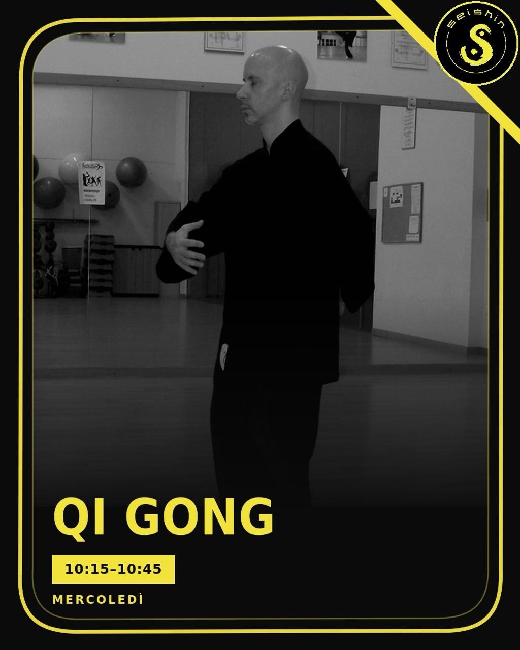 QI GONG l'antichissima arte Taoista di salute e benessere 

Ti aspettiamo al mercoledì mattina dalle 10.15 alle 10.45 al Movida centro fitness di Fara Vicentino

👉🏻DA MERCOLEDÌ 16 SETTEMBRE 

Info 3925724030
www.seishindojo.eu
Fb seishindojo

#makotokai #artimarziali #qigong